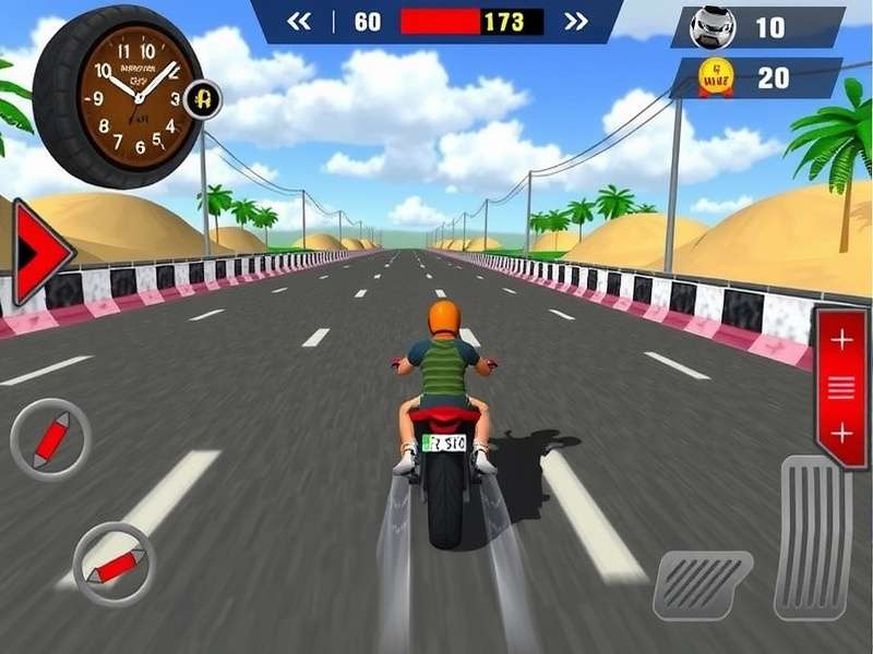 Gujarat Glide Guru gameplay screenshot showing racing action